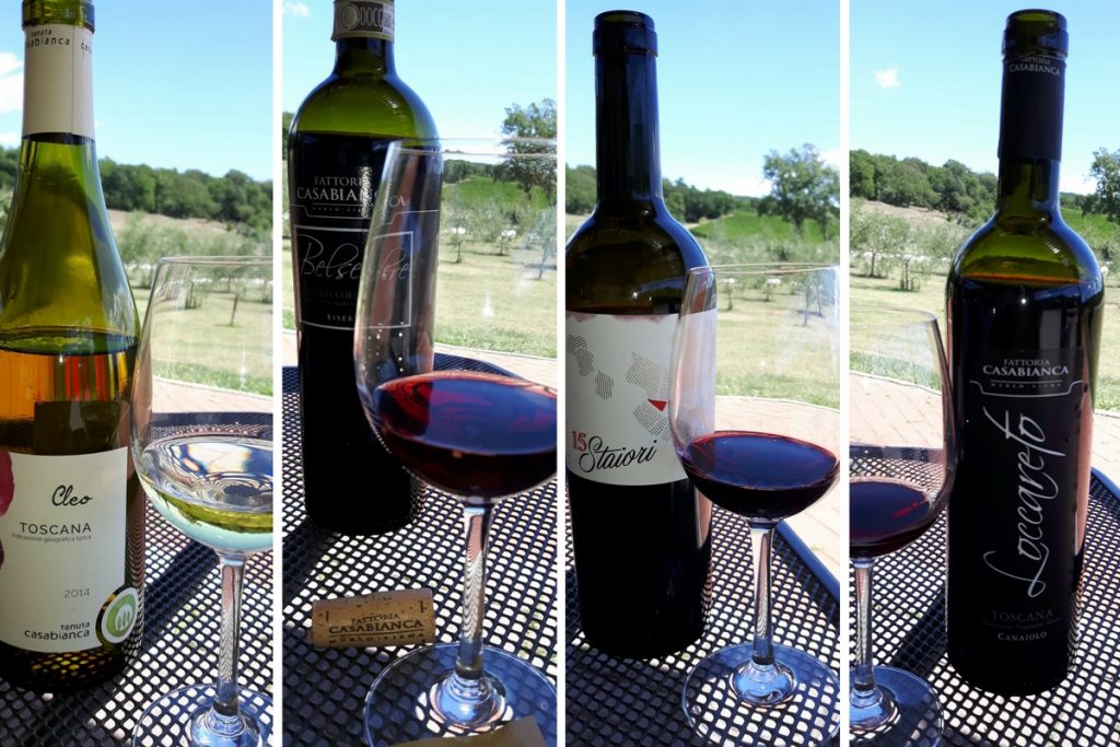 I vini di Tenuta Casabianca