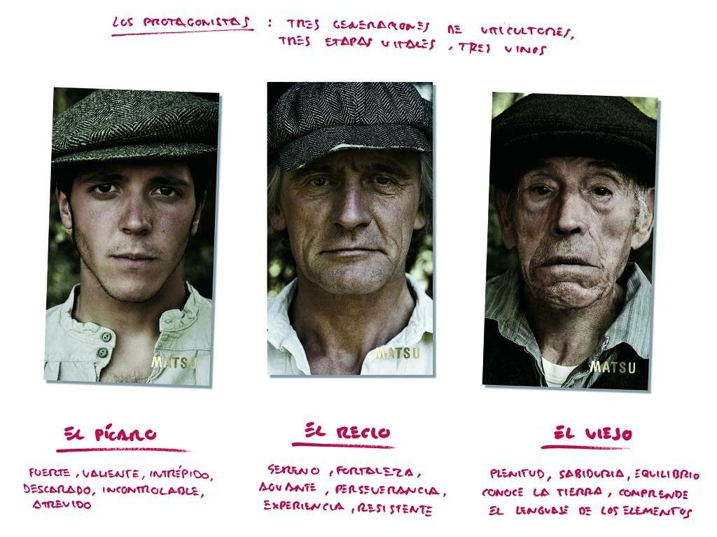 i tre protagonisti di Matsu