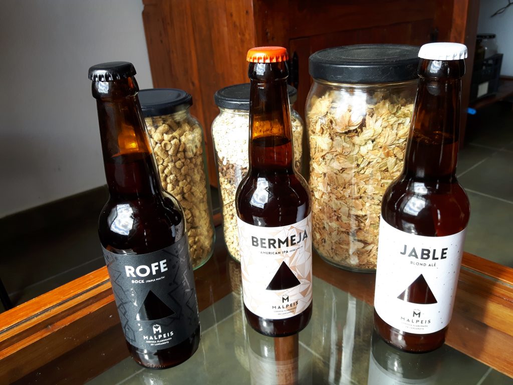Le tre birre Malpeis