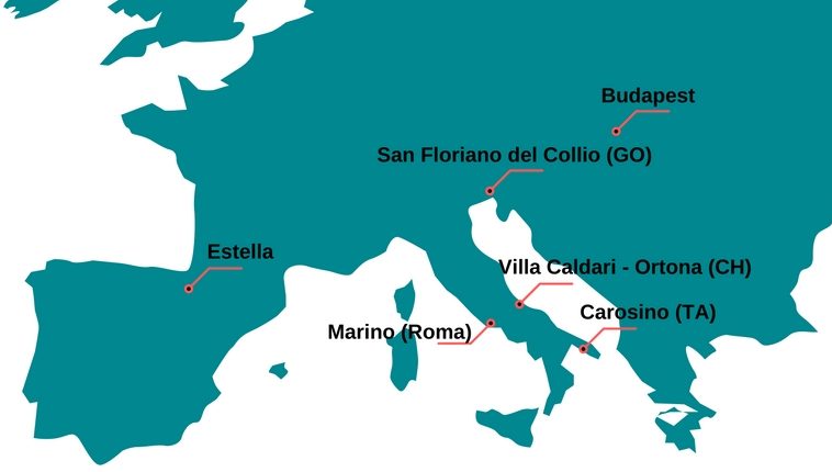 itinerario fontane vino