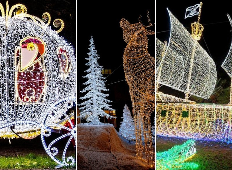salerno: luci