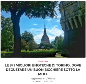 le migliori enoteche di torino le migliori 8+1 enoteche di torino